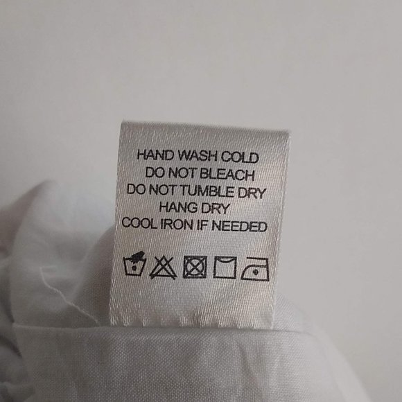 NWT Revolve Privacy Please White Paper Bag Elastic Waist Tie Shorts sz L - Picture 6 of 6